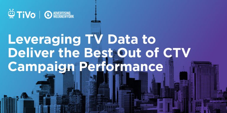 Watch Now: Leveraging TV Data to Deliver the Best out of CTV Campaign Performance