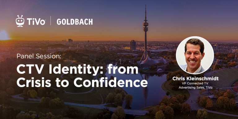 TiVo set the stage at Goldbach Xchange Future of TV – ‘CTV Identity: from Crisis to Confidence’ TiVo set the stage at Goldbach Xchange Future of TV – ‘CTV Identity: from Crisis to Confidence’